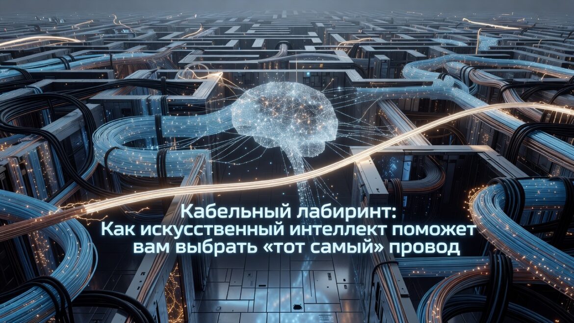 Как искусственный интеллект поможет вам выбрать провод